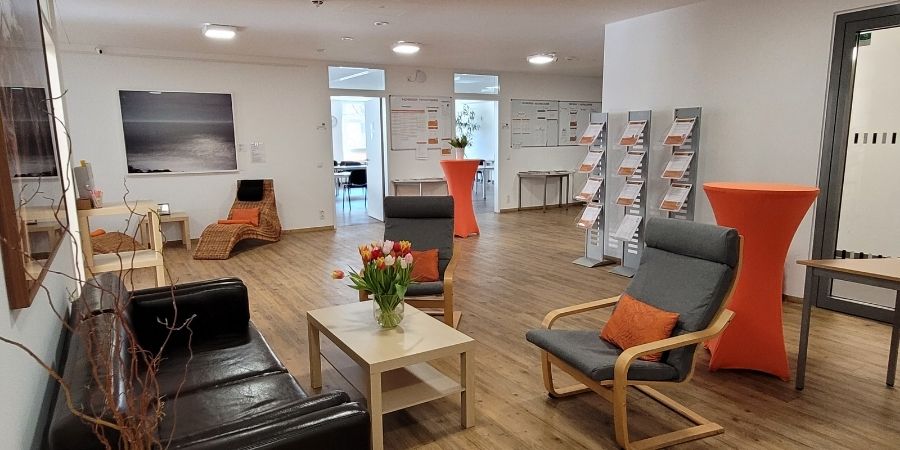Eingangsbereich Deutsche Heilpraktikerschule Leipzig